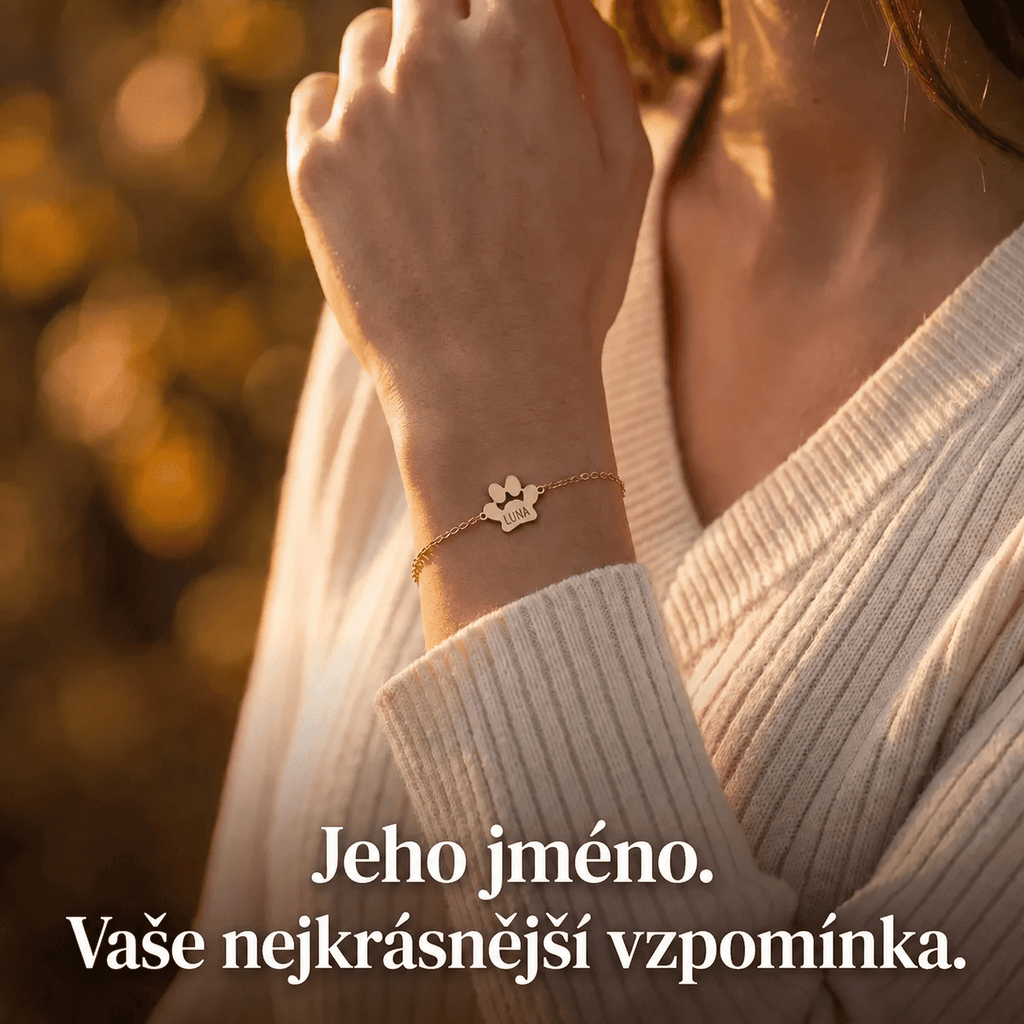 Náramek Lásky s tlapkou