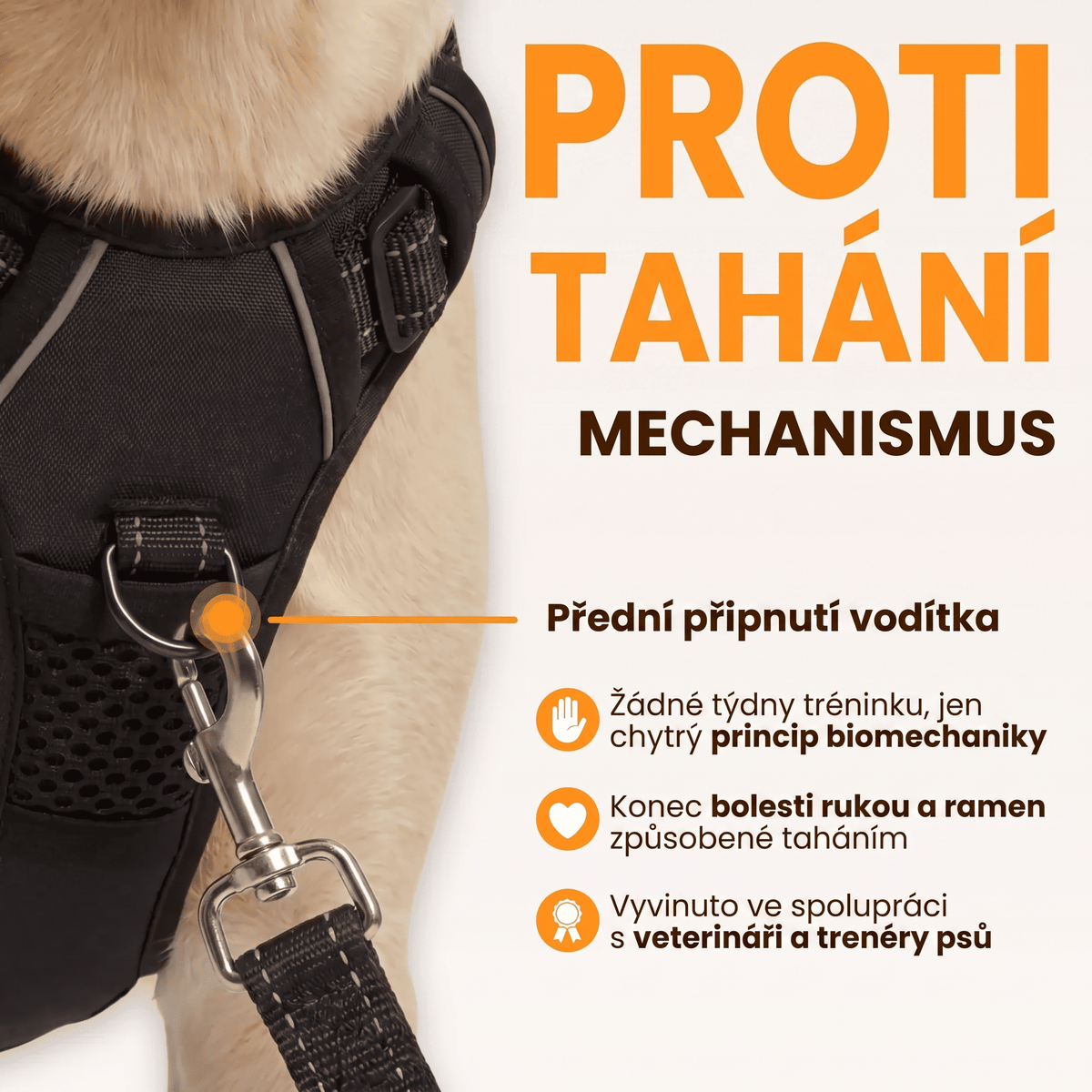 Postroj proti tahání